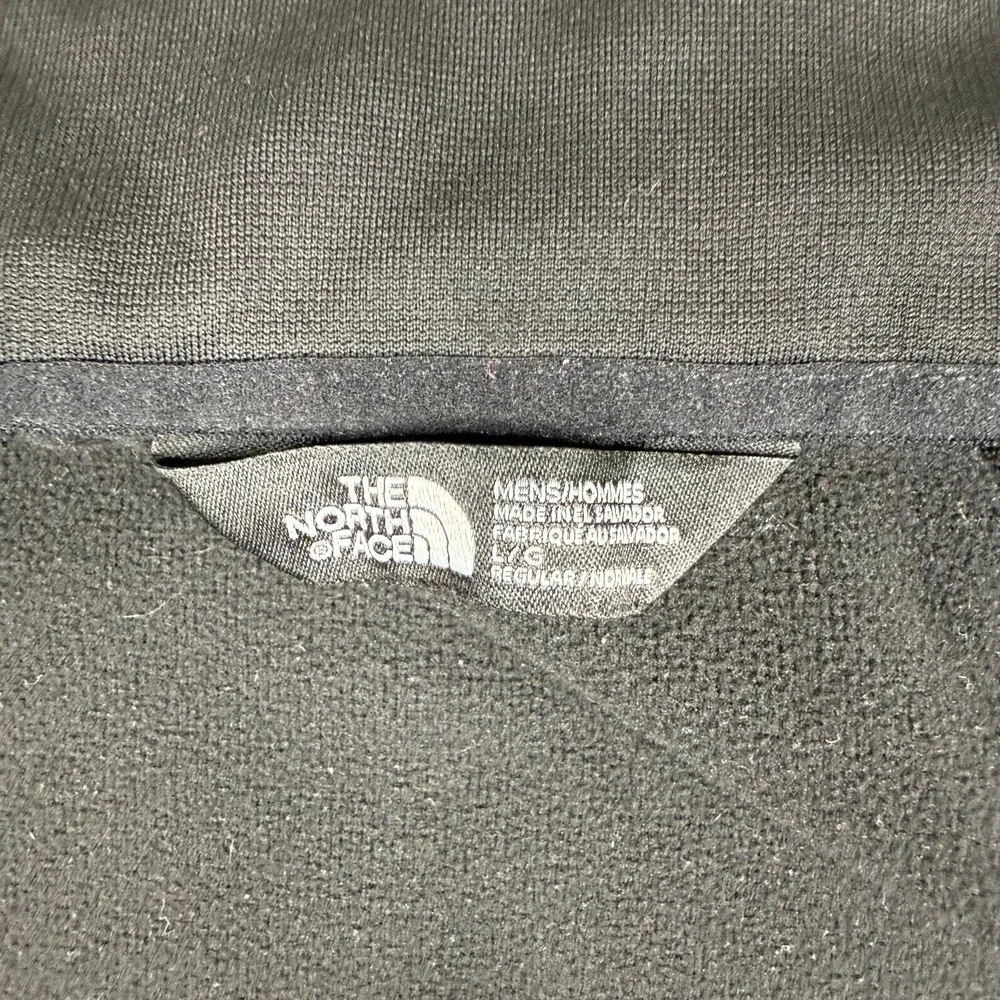 The North Face Jacket Mens Large Black Las Vegas Siegfried Full Zip‎ Fleece